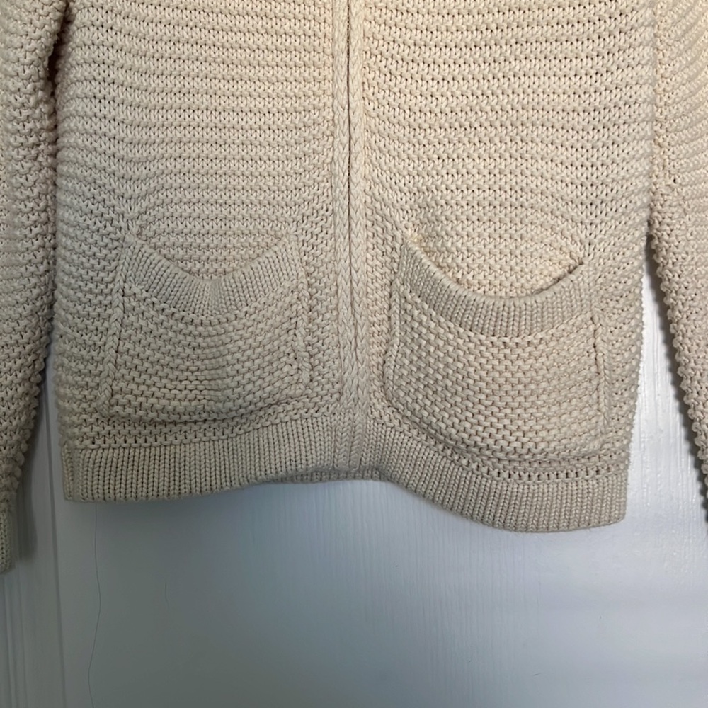 ASOS Cream Knit Cardigan - Picture 6 of 8